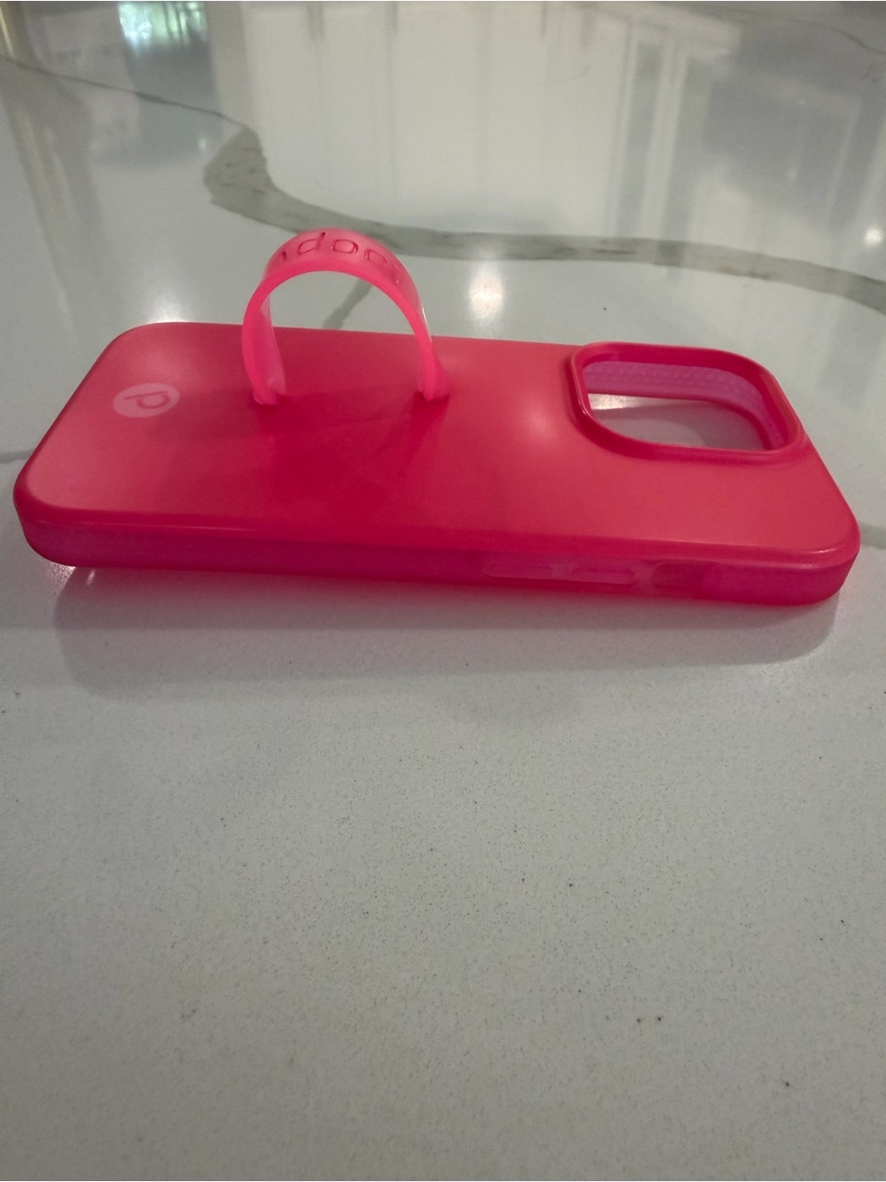 Loopy Case Hot Pink Phone Case with Integrated Loop - Picture 3 of 6